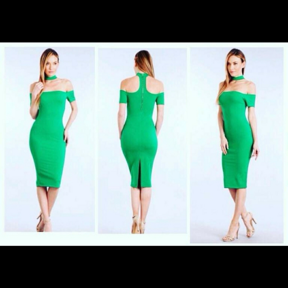 Green dress
